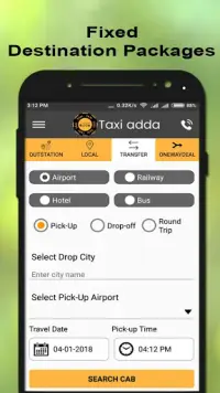 TAXI ADDA: Taxi Services in Towns & Cities Screen Shot 3