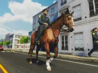 Police Horse Criminal Pursuit – Horse Riding Games Screen Shot 7