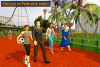 Handsome Virtual dad: Father Simulator Family life Screen Shot 5