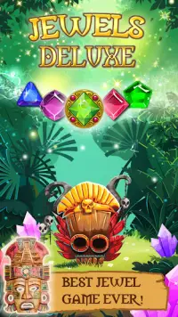Jewels Deluxe - mystery match Screen Shot 0