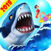 Hungry Shark Attack - Jeux mondiaux de Angry Shark