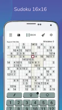 Sudoku - 4x4 6x6 9x9 16x16 Screen Shot 4
