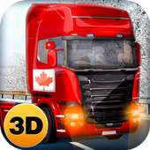 Canada Truck Driving Simulator: Driver Road