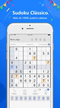 Sudoku - jogo sudoku clássico Screen Shot 0