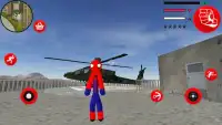 Amazing Spider-StickMan Rope Hero Gangstar Crime Screen Shot 0