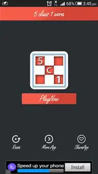 5 Clues - Guess The Word Screen Shot 0