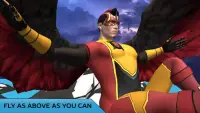 voando jogo futuro herói:lutador futuro superherói Screen Shot 4