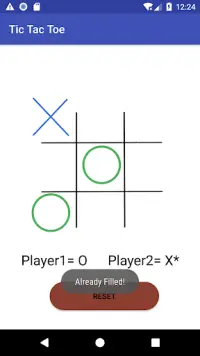 Tic Tac Toe Screen Shot 2