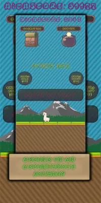 🦙 Happy Llama Jump: Endless Free Platform Game 🦙 Screen Shot 0