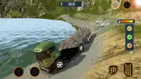 트럭 운전사: 오프 로드 산악 운전 게임 Screen Shot 11