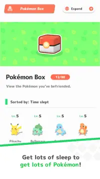 Pokémon Sleep Screen Shot 5