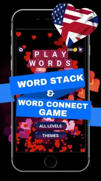 Playwords：フリーワードゲーム、クロスワード＆単語スタック Screen Shot 0