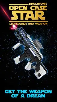 Open Case Star Lightsaber and Weapon Simulator Screen Shot 2