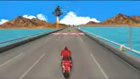 Moto Bike Shooter- Bike Attack 3D Game Screen Shot 3