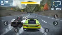 रियल रोड रेसिंग-राजमार्ग स्पीड कार पीछा खेल Screen Shot 3