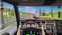 futuro carico pesante camion: cima simulator gioco Screen Shot 4