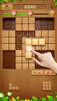 Wood Puzzle Block Blast Screen Shot 1
