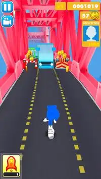 Subway Sonic Temple Dash Screen Shot 1