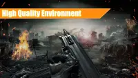 Zombies in Dead Land: Offline  FPS Shooter Games Screen Shot 2