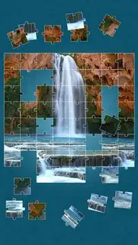 Waterfall Jigsaw Puzzle Screen Shot 9