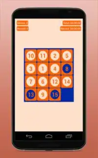 15 Slider Number Puzzle Screen Shot 4