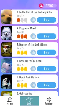 Bork Piano Tiles - Gabe the Dog Soundboard Screen Shot 4