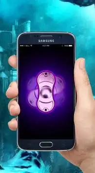 Fidget spinner Gyroscope game Screen Shot 1