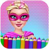 Princess Barbi Coloring Game
