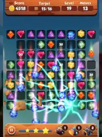 王の宝石(Puzzle King Matchs) Screen Shot 1