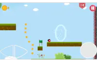 Super Red Jump Ball Mr Mustach Screen Shot 17