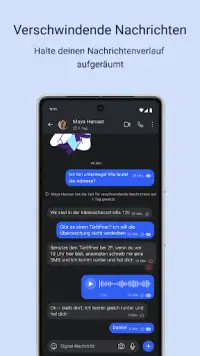 Signal – Sicherer Messenger Screen Shot 1