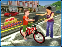 Kids Bicycle Rider Thief Chase Screen Shot 6