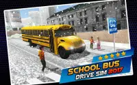 School Bus Coach Driving Simulator 2017 Screen Shot 11