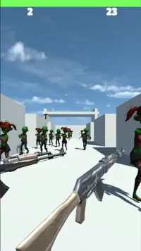 Clash 3D Zombie Screen Shot 1