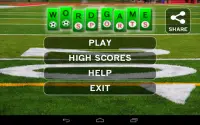 Word Game Sports Screen Shot 0