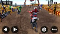 Гонки на мотоциклах по грязи Screen Shot 3