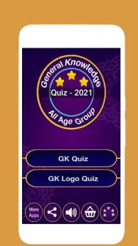 GK Quiz 2021 - General Knowledge Quiz Screen Shot 0