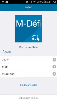 M-Défi Screen Shot 0