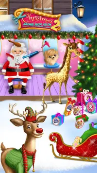 Christmas Animal Hair Salon 2 Screen Shot 1