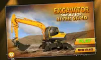 Rivers simulador escavadeira e Screen Shot 0