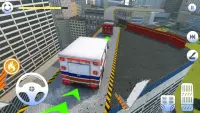 Ambulance Roof Jumping: Stunts Impossible Screen Shot 3