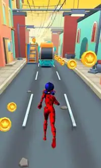 Subway Miraculous Ladybug & Cat Noir Adventure Run Screen Shot 2