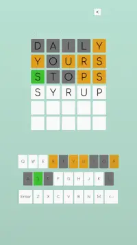 Wordily - 5 Letter Word Game Screen Shot 14