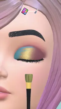 Eye Makeup Salon Game: Makeup Artist Games Screen Shot 2