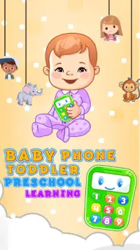Baby telefoon peuter voorschoolse leren Screen Shot 6