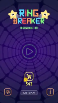 Ring Breaker - Brick Breaker 360 Screen Shot 0