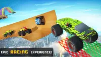 Impossible Tracks Monster Truck Stunts Screen Shot 1