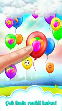 Balonları patlatma: Bebekler için oyunlar Screen Shot 2