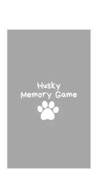 Husky Memory Game Screen Shot 2