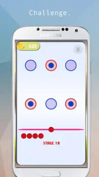 AirHockeyCurling Screen Shot 1